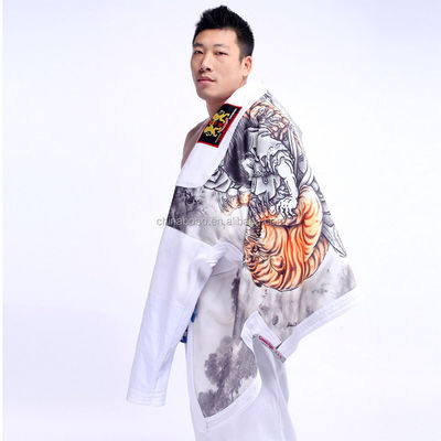 Sublimation Brazilian Jiu Jitsu Uniform Bamboo Jujitsu Kimono For Training