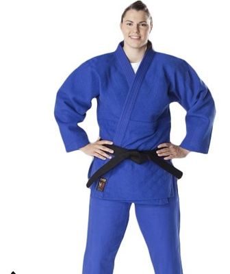 Unisex Blue Judo Gi Soft And Breathable Polyester Cotton Judo Outfit