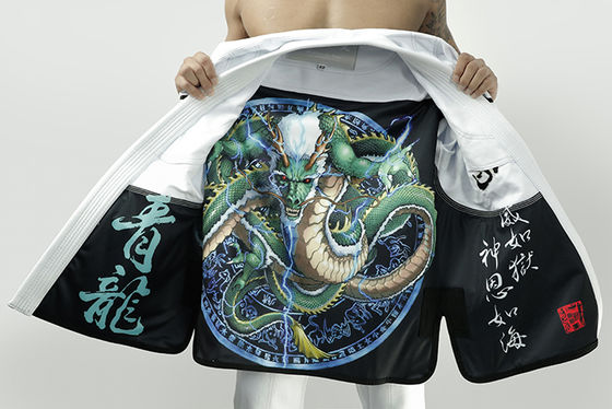 450gsm White Jiu Jitsu Gi Brazilian Fight Gear Jiu Jitsu Uniform