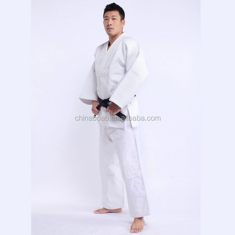 100% Preshrunk Fabric Judo Gi Anti UV Judo Suit Fashionable