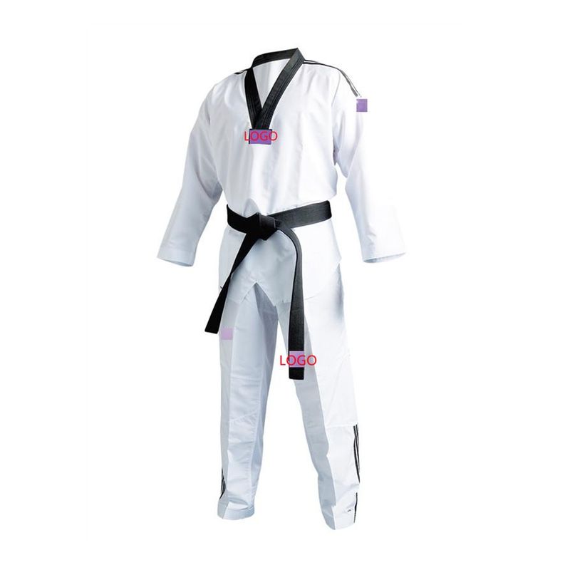 Custom Taekwondo Uniform White 8oz Unisex WT Taekwondo Kimono