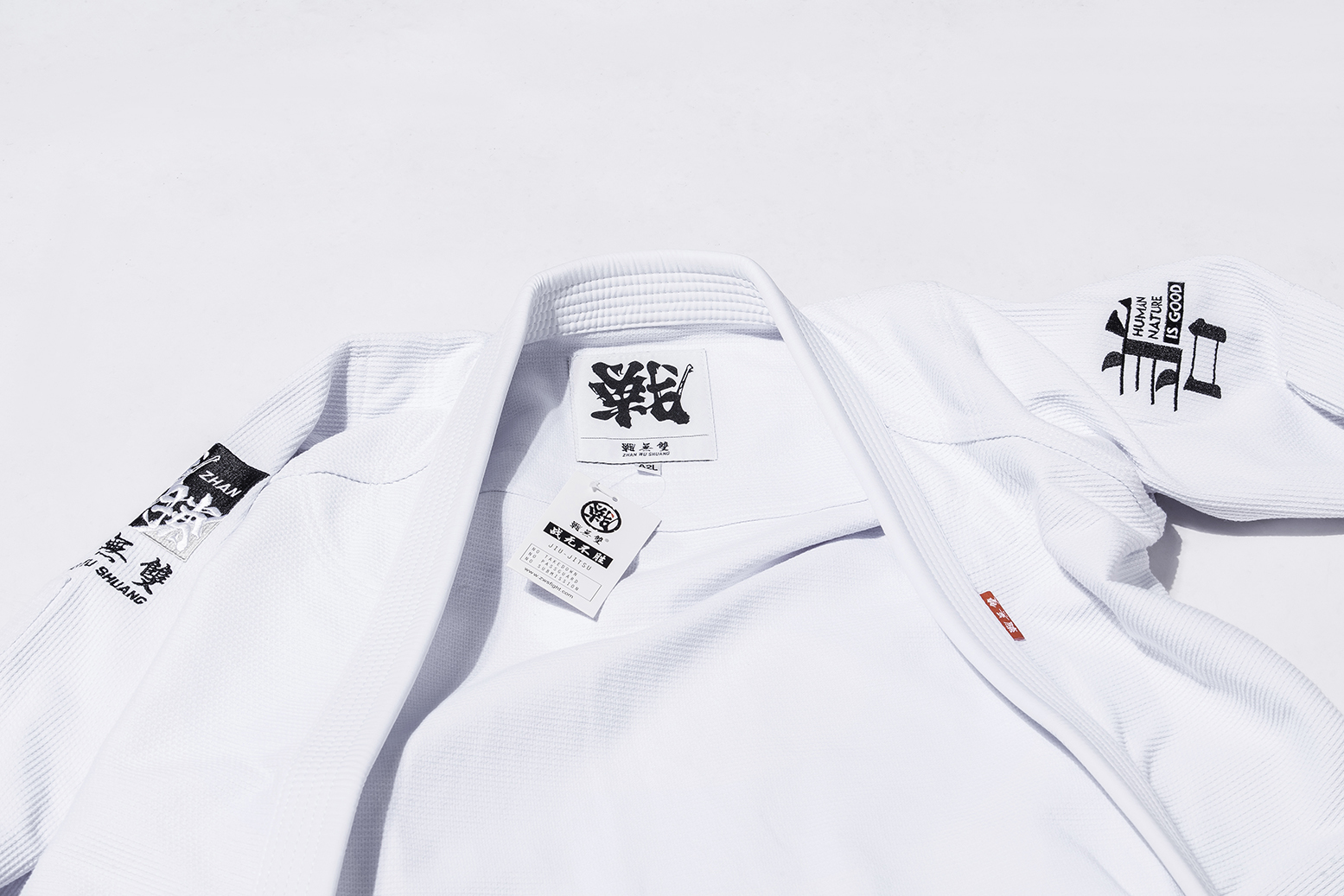 500gsm Brazilian Jiu Jitsu Uniform White GI Uniform For Jiu Jitsu