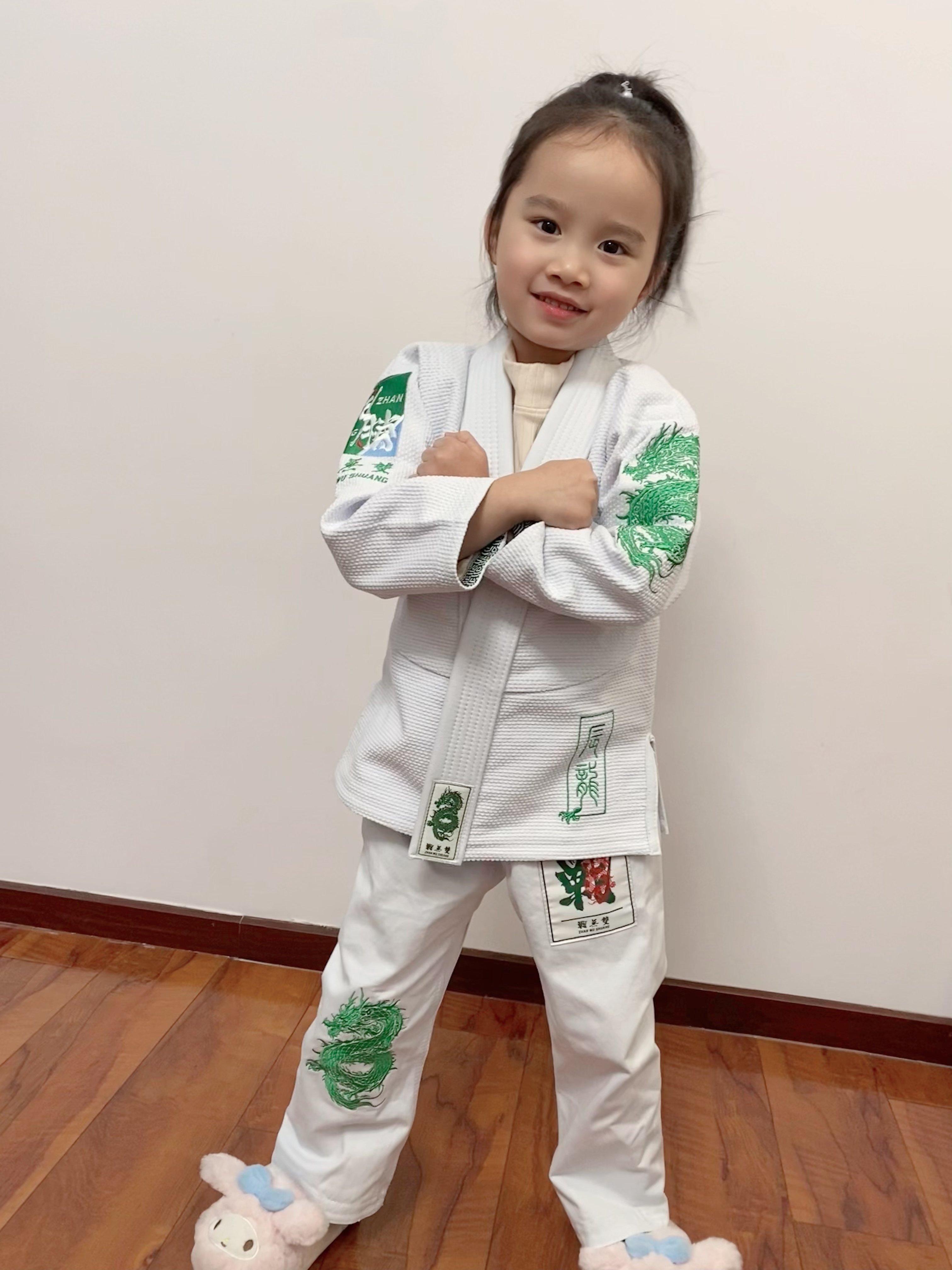 Kids Jiu Jitsu Kimono 100 Preshrunk Cotton Bjj Gi Y1-Y6 Size