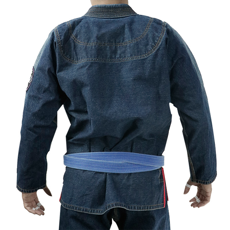 Olive Green Jiu Jitsu Kimono 350G Denim Jiu Jitsu Uniform For Adults