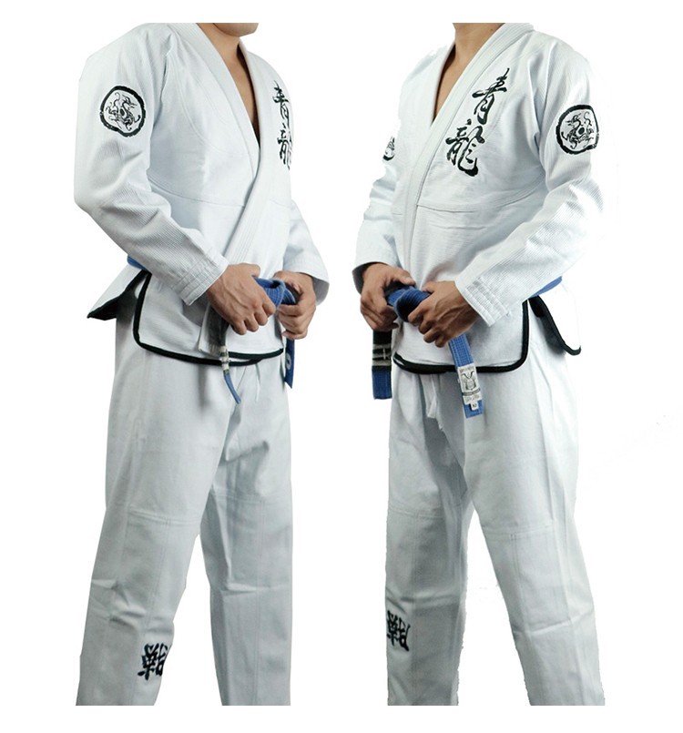 Unisex Jiu Jitsu Suit BJJ GI Uniform 550 Gsm 450 Gsm Sportswear